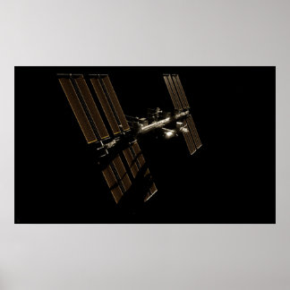 Poster Station spatiale internationale
