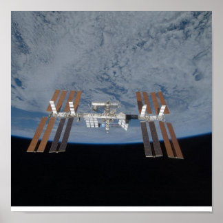 Poster Station spatiale internationale