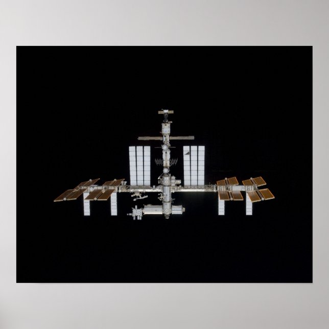 Poster Station spatiale internationale (ISS) (Devant)