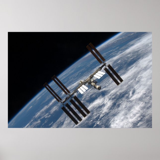 Poster Station spatiale internationale (ISS) (Devant)