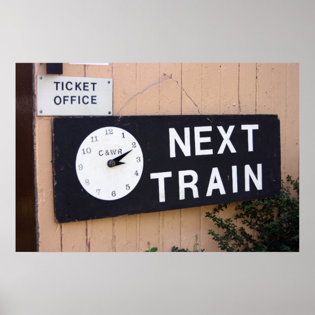 Poster Station Wallingford, Oxfordshire, Royaume-Uni (Devant)