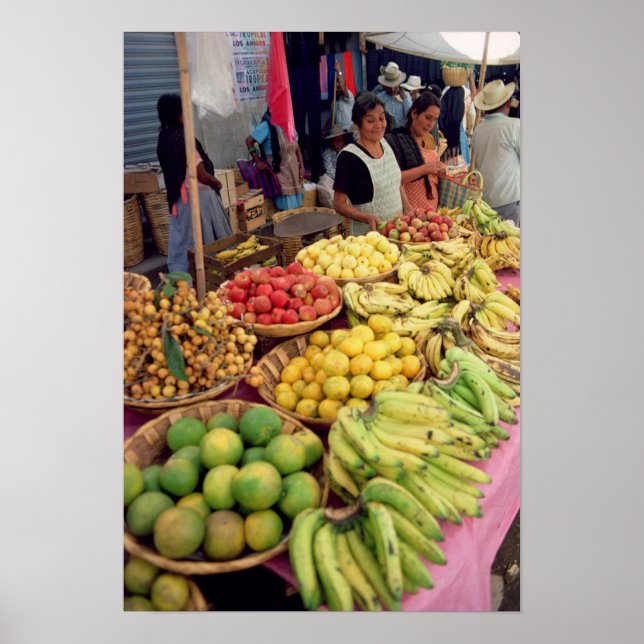 Poster Stationnement de fruits et légumes (Devant)