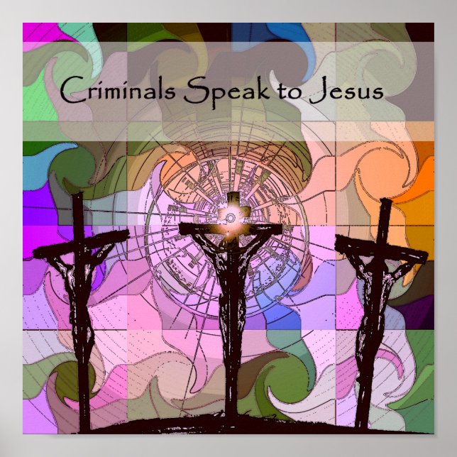 Poster Stations de la Croix 11 (Devant)