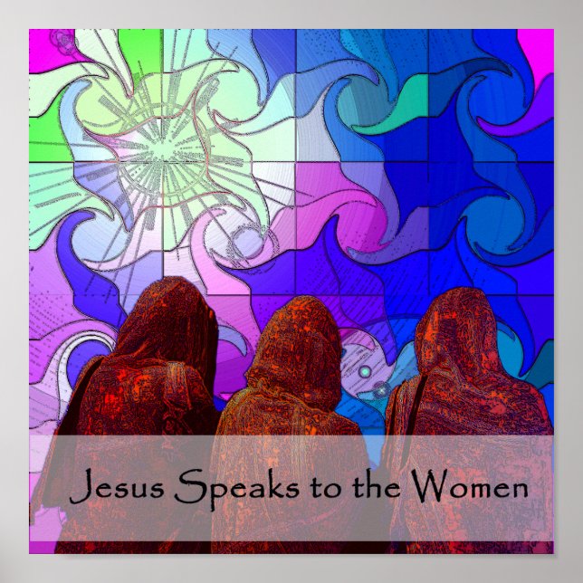 Poster Stations de la Croix 9 (Devant)