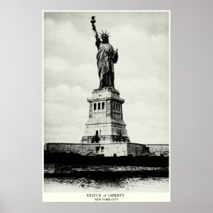 Poster Statue 1898 de la liberté