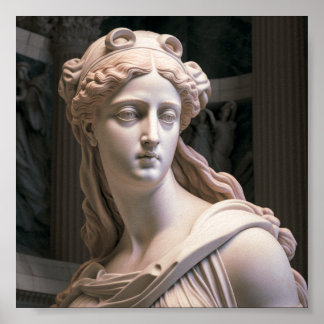 Poster Statue ascentiste