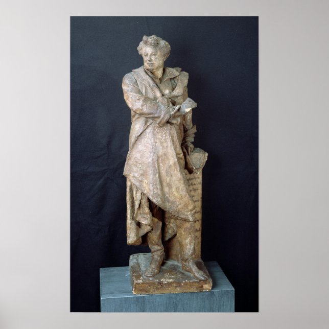 Poster Statue d'Alexandre Dumas Pere, c.1883-87 (Devant)