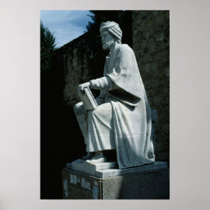 Poster Statue d'Averroes