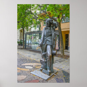 Poster Statue de Hans Christian Andersen, Bratislava, Slo