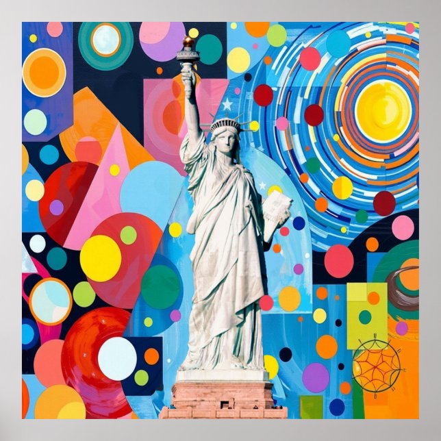 Poster Statue de la Liberté (Devant)