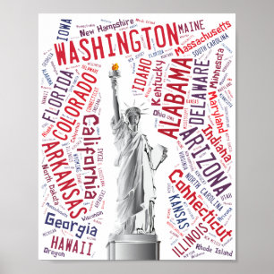 Poster Statue de la Liberté