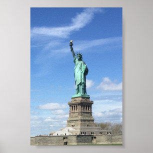 Poster Statue de la Liberté majestueuse