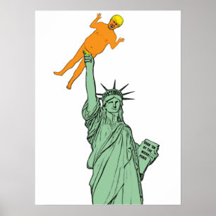 Poster Statue de l'affiche Liber-FDT