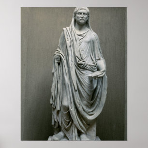 Poster Statue de l'empereur Maxentius (ANNONCE 306-312)
