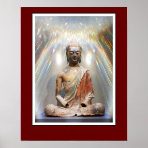 Poster Statue de Siddhartha Gautama