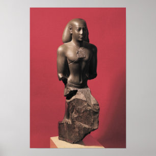Poster Statue d'Iahmes Saneith