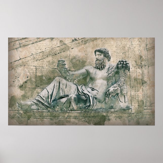 Poster Statue romaine (Devant)