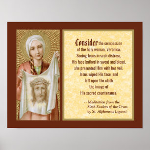 Poster Ste. Véronique de Jérusalem (JM 60)