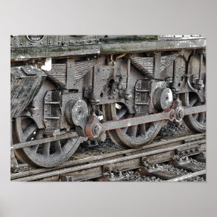 POSTER STEAM TRAIN