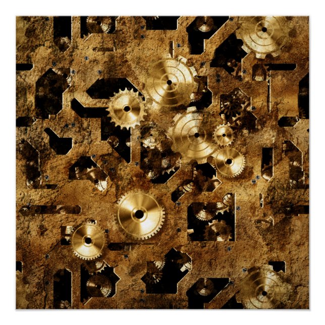 Poster Steampunk (Devant)