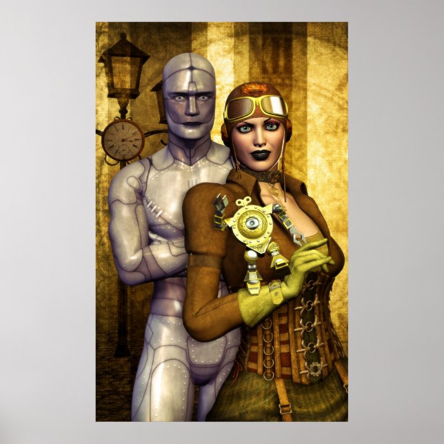 Poster Steampunk (Devant)