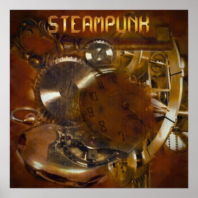 Poster Steampunk (Devant)
