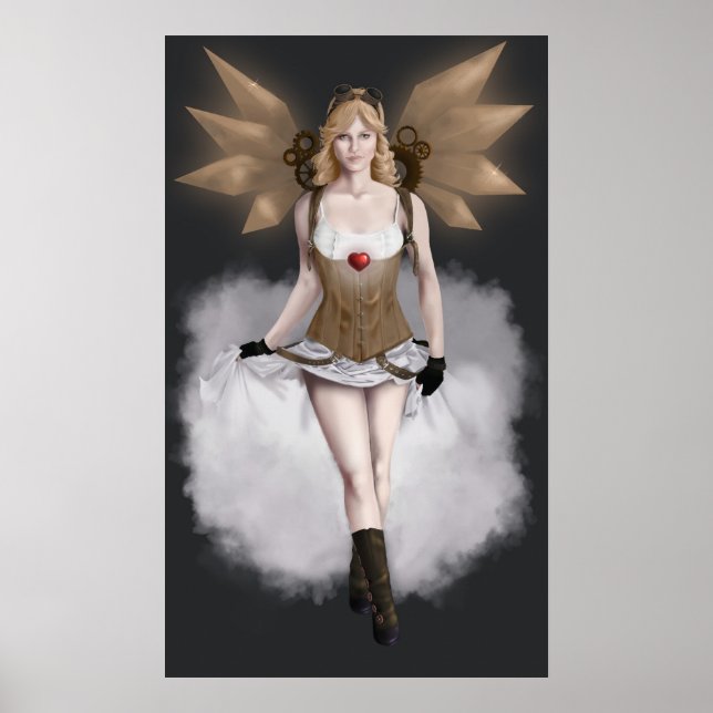 Poster Steampunk Aphrodite (Devant)