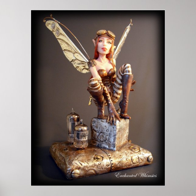 Poster "Steampunk Fairy" (Devant)