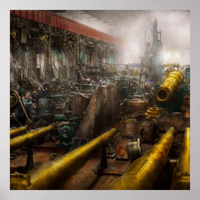 Poster STEAMPUNK - Guerre - Nous sommes prêts (Devant)