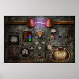 Poster Steampunk - Le Modulateur