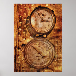 Poster SteamPunk - mesures