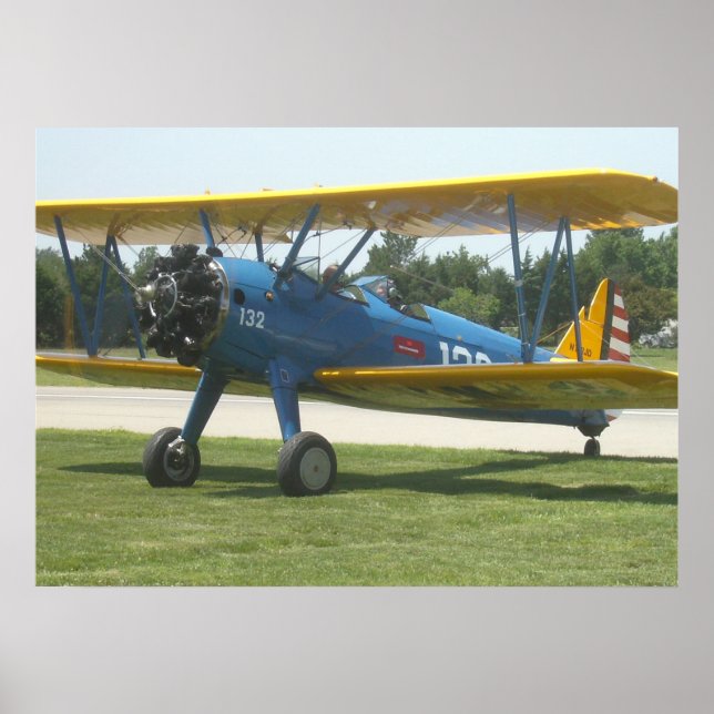 Poster Stearman (Devant)
