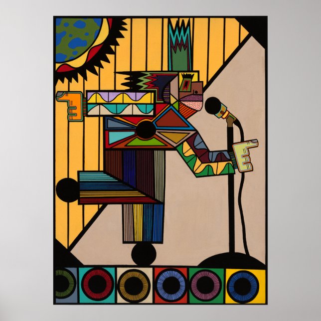 Poster "Steel Pulse" de Ruchell Alexander (Devant)