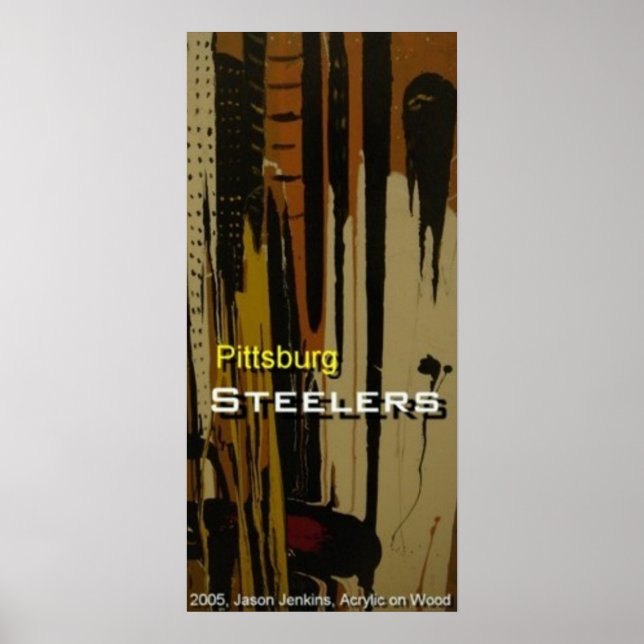 Poster Steelers de Pittsburg (Devant)