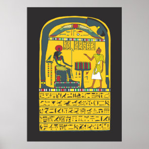 Poster Stele d'affiche de indication