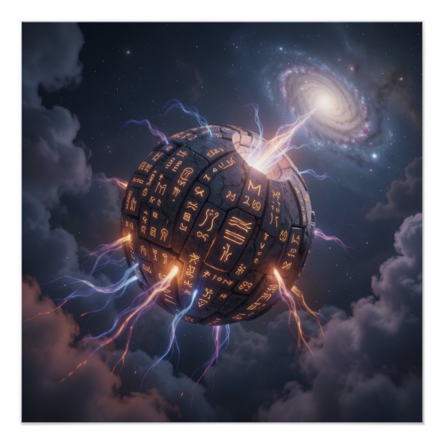 Poster Stellar Path – Voyage à travers l'univers´4 (Devant)