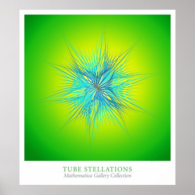 Poster Stellations de tube (Devant)