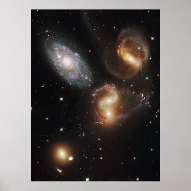 Poster Stephan's Quintet 18x24 (20x23) (Devant)