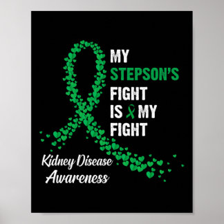 Poster Stepson's Fight My Fight Kidney Disease Awareness