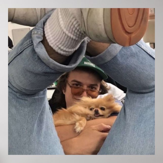 Poster Steve Harrington joe keery (Devant)