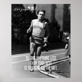 Poster Steve Prefontaine Stop Pre