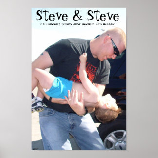 Poster steve & steve