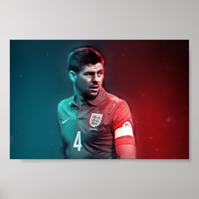 Poster steven gerrard (Devant)