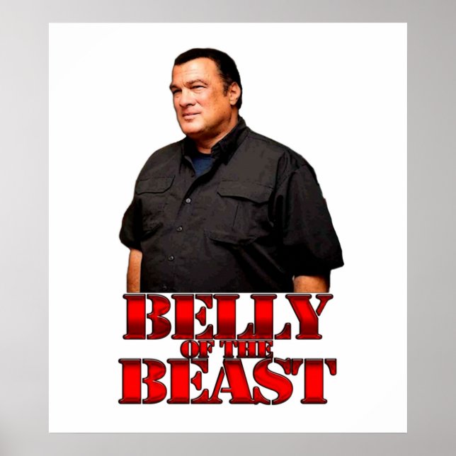 Poster Steven Seagal Belly De La Bête (Devant)