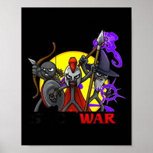 Poster Stick War - Atreyos, Magikill Et Archidon Dans