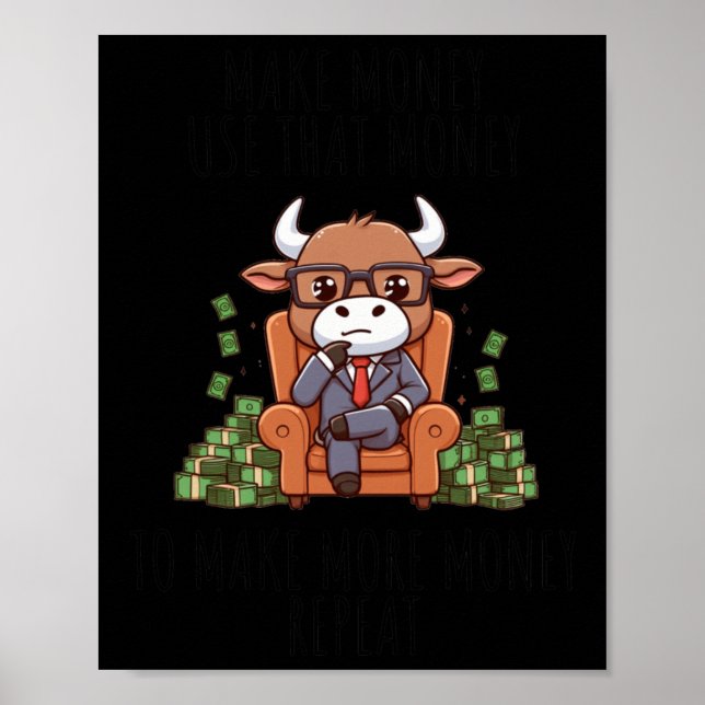 Poster Sticker Bull Maker (Devant)