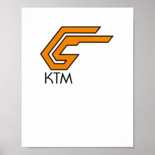 Poster Sticker du logo Ktm1