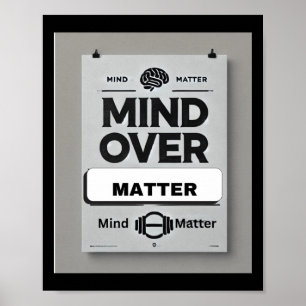 Poster Sticker Mantras Motivationnel