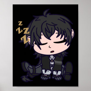 Poster Sticker Masc Rover Chibi Wuthering Waves