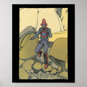 Poster Sticker Moebius intérieur